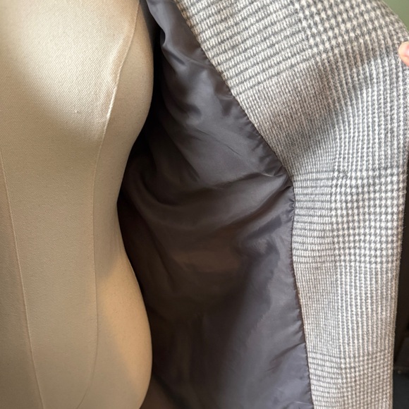 ASOS New Look Tailored Plaid Coat in Gray - Picture 7 of 7